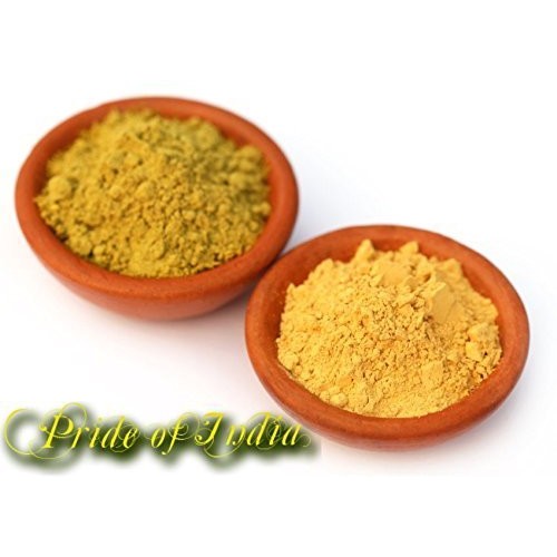 Pride Of India - Fuller's Earth Indian Clay Healing Face Mask Powder w/ Sanda...