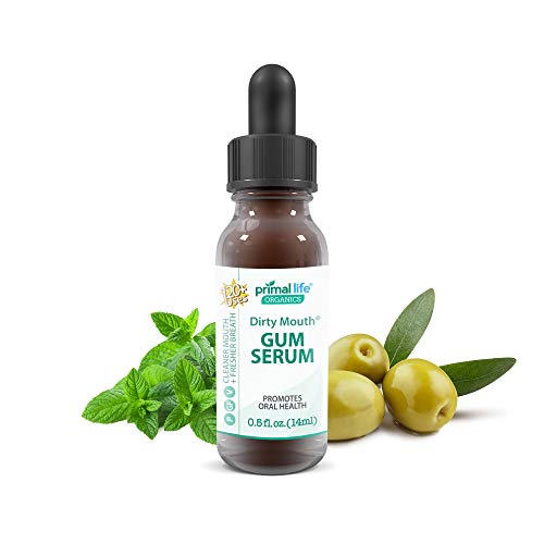 Dirty Mouth Gum Serum, Mouthwash with Natural Essential Oils for Bad Breath T...