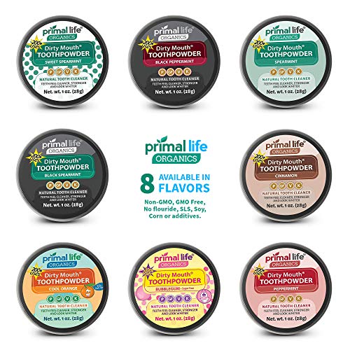 Dirty Mouth Tooth Powder for Teeth Whitening, Toothpaste Powder Teeth Whitene...