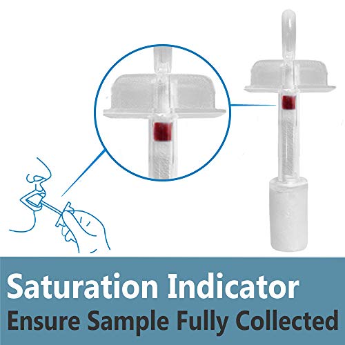 Prime Screen [5 Pack] 10 Panel Saliva Oral Fluid Test Kit, E&I Exempt for Wor...