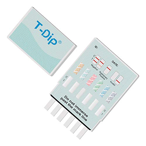 Prime Screen [5 Pack] 12 Panel Urine Drug Test Kit (AMP, BAR, BUP, Benzos BZO...