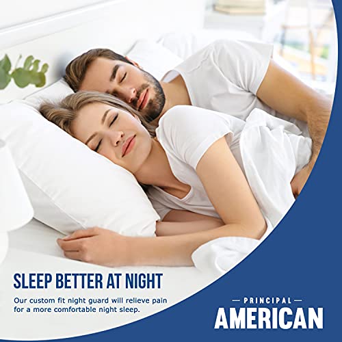 Principal American Custom Night Guards for Teeth Grinding, 2 Pack with Mouth ...