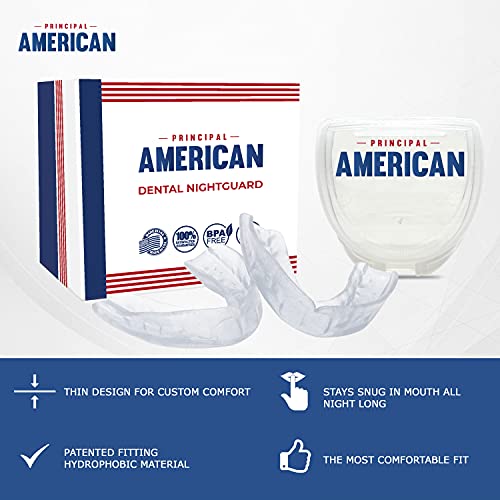 Principal American Custom Night Guards for Teeth Grinding, 2 Pack with Mouth ...