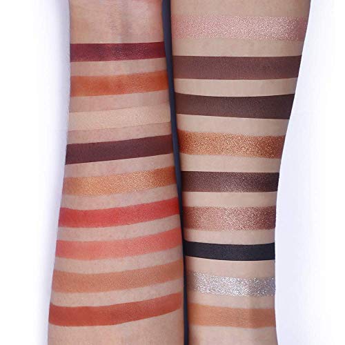 Matte Eyeshadow Palette Pro 18 Colors Pigmented Shimmer Glitter Eye Shadow Pa...