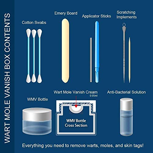Pristine Herbal Touch - Wart & Mole Vanish, All Natural Mole & Skin Tag Remov...