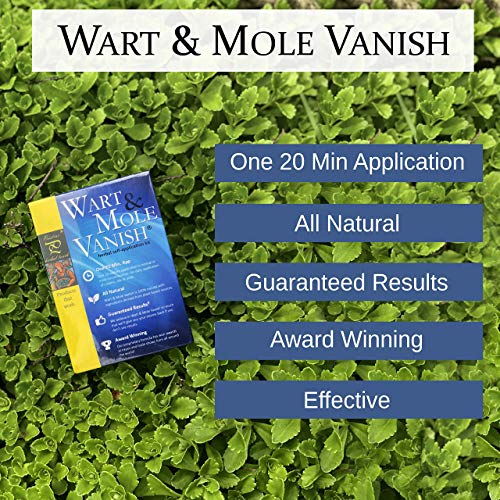 Pristine Herbal Touch - Wart & Mole Vanish, All Natural Mole & Skin Tag Remov...