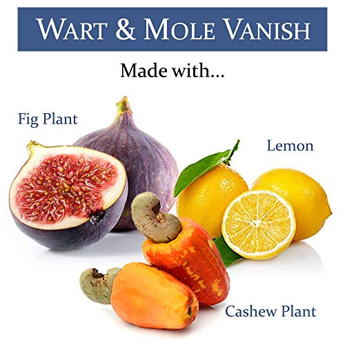 Pristine Herbal Touch - Wart & Mole Vanish, All Natural Mole & Skin Tag Remov...