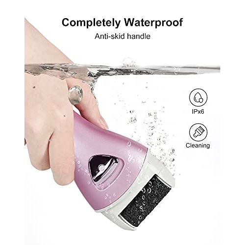 Electric Feet Callus Removers Rechargeable,Portable Electronic Foot File Pedi...