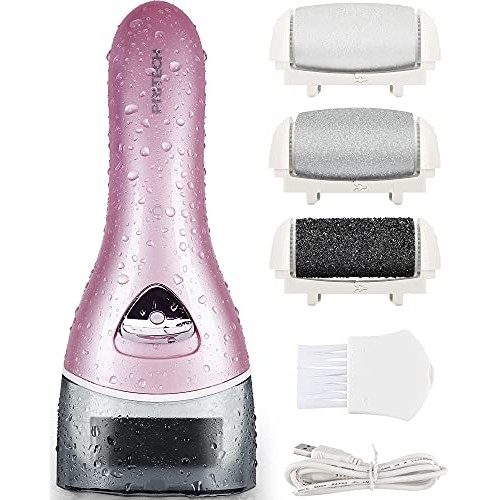 Electric Feet Callus Removers Rechargeable,Portable Electronic Foot File Pedi...