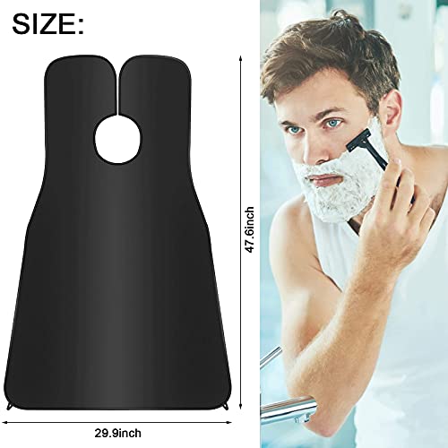 2 Pcs Beard Bib, Bead Bib for Shaving, Beard Apron, Waterproof Shaving Cloth ...