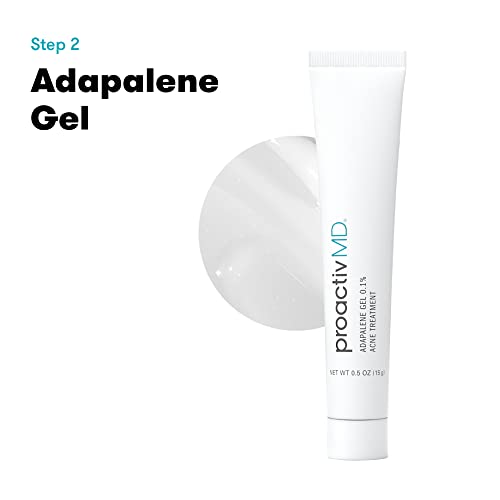 ProactivMD Adapalene Gel Acne Kit - with Adapalene Gel Acne Treatment, Green ...