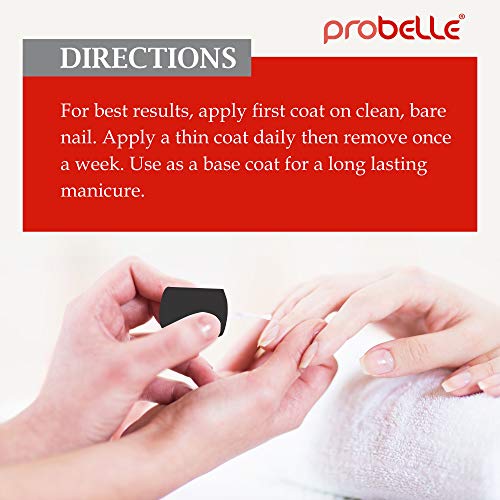 Probelle Nail Strengthener, Nail Strengthening Treatment, Nail Growth and Rep...