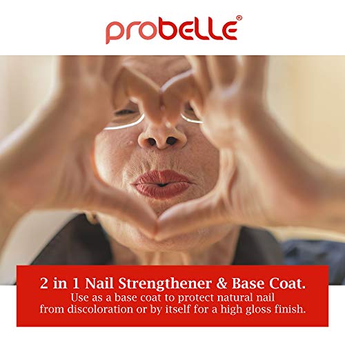 Probelle Nail Strengthener, Nail Strengthening Treatment, Nail Growth and Rep...