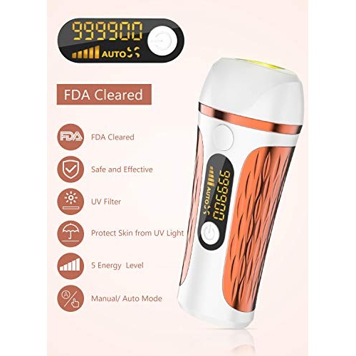 At Home Laser Hair Removal Permanent for Women and Men - ProCIV IPL Hair Remo...