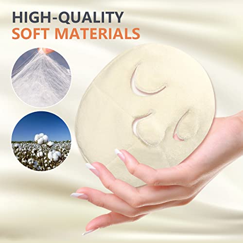 Reusable Face Towel Mask, Anti Aging Facial Steamer Towel Moisturizing Rejuve...