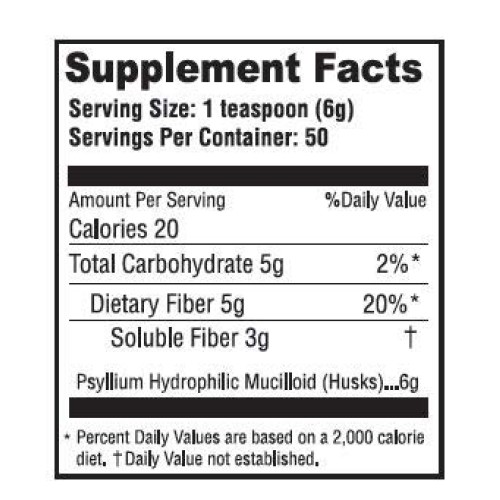 Perfect P.O.O.P. | Raw, Vegan, Gluten Free Psyllium Fiber Treatment for Irreg...