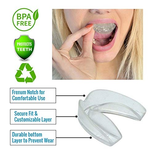 ProDental Thin and Trim Mouth Guard for Grinding Teeth – 3 Pack, Made in USA ...