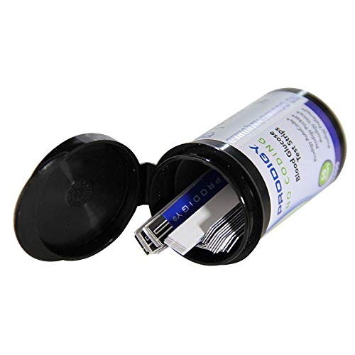 Prodigy No Coding Blood Glucose Test Strips 300 Count (50 Strips x 6 Packs)