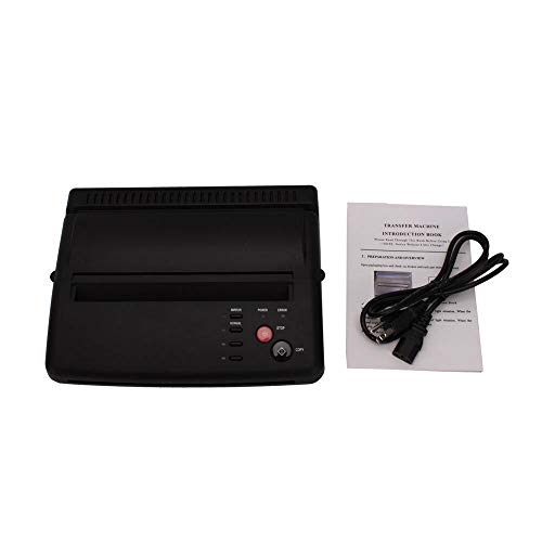Tattoo Transfer Copier Printer Thermal Stencil Paper Maker Machine Flash Blac...