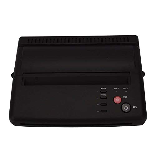 Tattoo Transfer Copier Printer Thermal Stencil Paper Maker Machine Flash Blac...