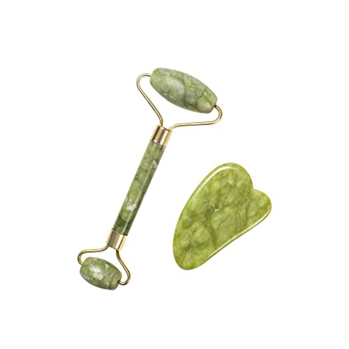 Gua Sha Massage Tool，Jade Stone Gua Sha Facial Tools For SPA Acupuncture The...
