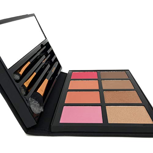 Profusion Cosmetics - Blush & Bronzer - Professional 8 Color Palette Makeup K...