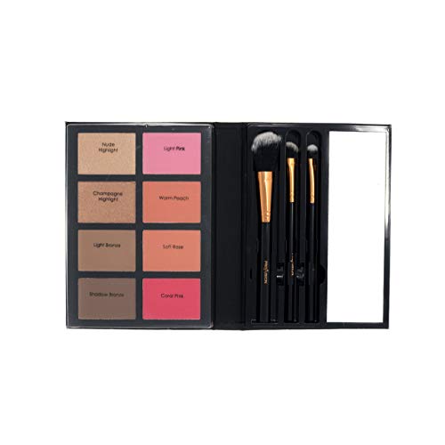 Profusion Cosmetics - Blush & Bronzer - Professional 8 Color Palette Makeup K...