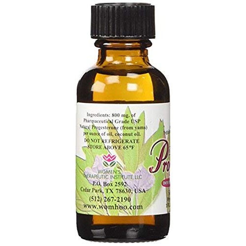 Progesterone Skin Oil Purer Than Progesterone Cream, NO Fragrance, Bioidentic...