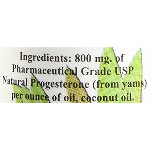 Progesterone Skin Oil Purer Than Progesterone Cream, NO Fragrance, Bioidentic...
