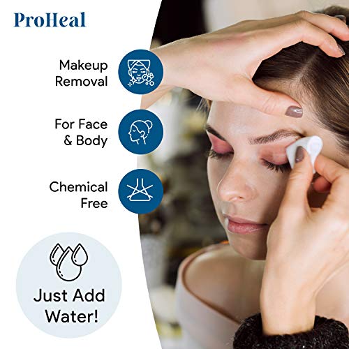 Disposable Dry Wipes, 100 Pack – Ultra Soft Non-Moistened Cleansing Cloths fo...