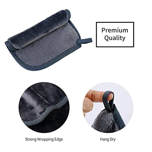 ProHomTex Makeup Removal Facial Cleaning Cloth, Set of 8 (6" x 6") Hypoallerg...