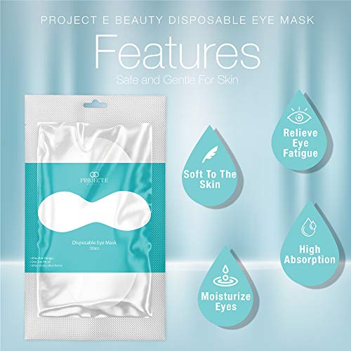 Project E Beauty Disposable Non-woven DIY Natural Spa Skin Care Cosmetic Faci...