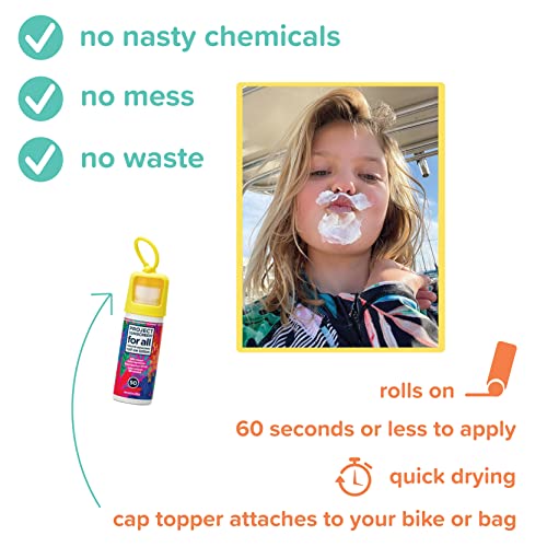 Project Sunscreen Roll-On SPF 50 Sun Protection for Kids - Natural Mineral Ba...