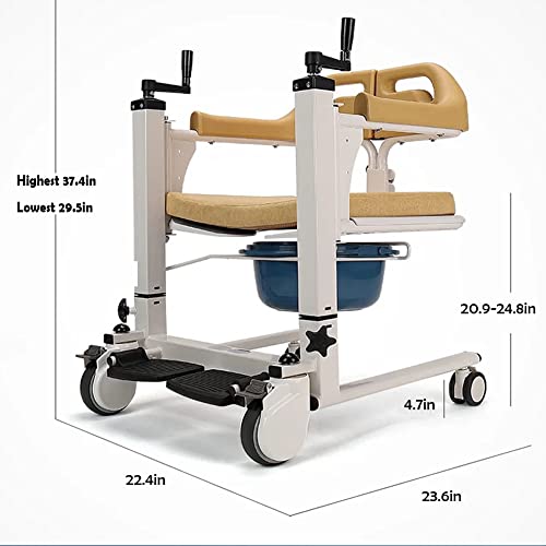Patient Mobile Chair, Multi-Function Lifting Shower, Bathing and Bathing, Fol...