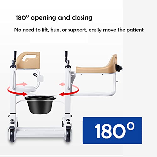 Patient Mobile Chair, Multi-Function Lifting Shower, Bathing and Bathing, Fol...