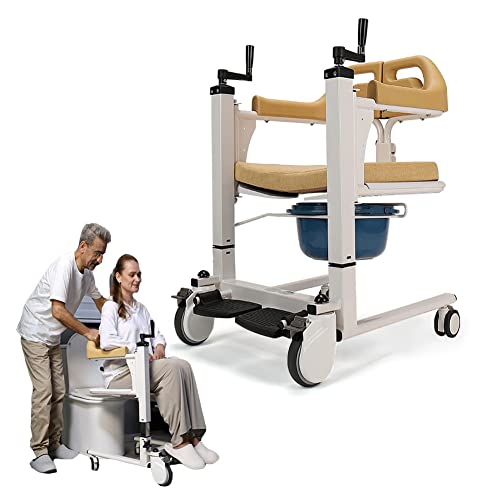 Patient Mobile Chair, Multi-Function Lifting Shower, Bathing and Bathing, Fol...