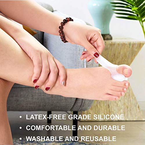 Promifun Bunion Cushion Protector, 10 Packs of Bunion Corrector Pads with Sep...
