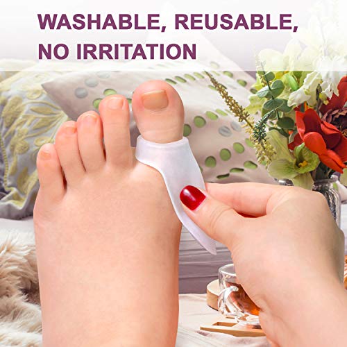 Promifun Gel Bunion Protector Shield, 10 Pack of Bunion Pads and Cushions, Bu...