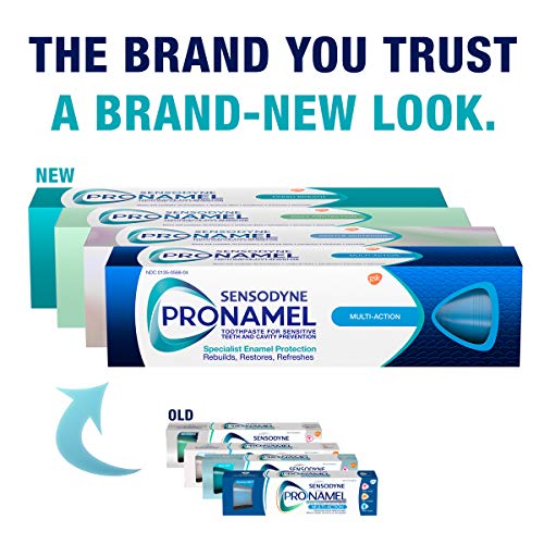Sensodyne Pronamel Fresh Breath Enamel Toothpaste for Sensitive Teeth, to Reh...