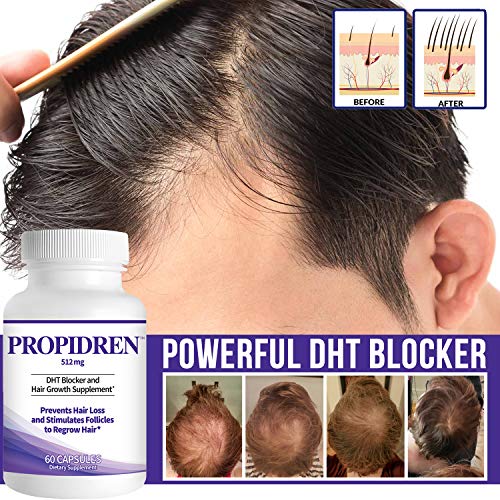Propidren by HairGenics - DHT Blocker with Saw Palmetto To Prevent Hair Loss ...