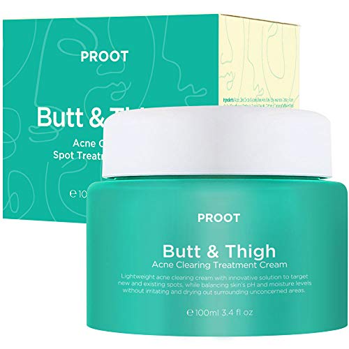 Butt Acne Clearing Spot Treatment Cream. Clears Acne, Pimples, Ingrown Hairs,...