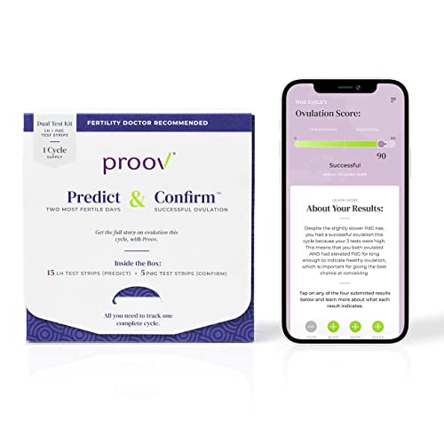 Proov Predict & ConfirmTM | Predict The Fertile Window and Confirm Successful...