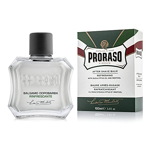 Proraso After Shave Balm for Men, Refreshing and Toning Moisturizer with Ment...