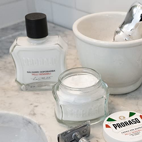 Proraso After Shave Balm for Men, Sensitive Skin Moisturizer with Oatmeal and...