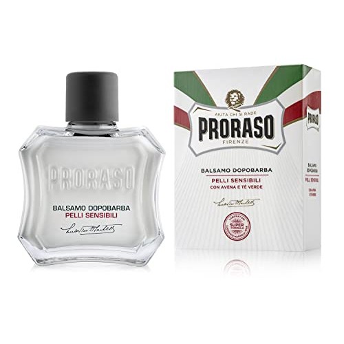 Proraso After Shave Balm for Men, Sensitive Skin Moisturizer with Oatmeal and...