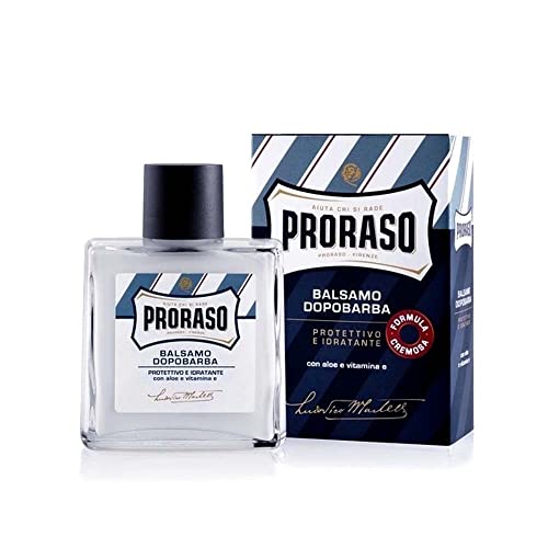 Proraso After Shave Balm, Protective and Moisturizing with Aloe Vera and Vita...