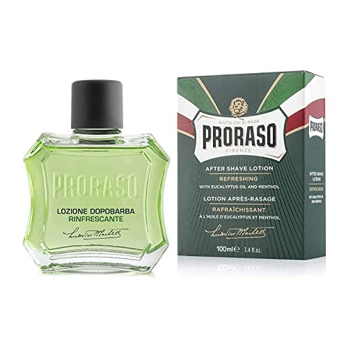 Proraso After Shave Lotion for Men, Refreshing and Toning with Menthol and Eu...