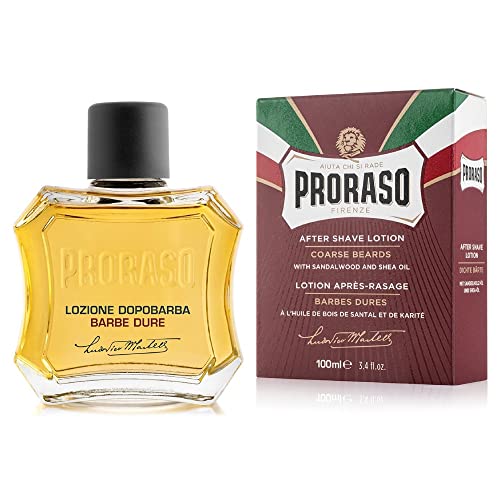 Proraso After Shave Lotion, Moisturizing and Nourishing for Coarse Beards wit...
