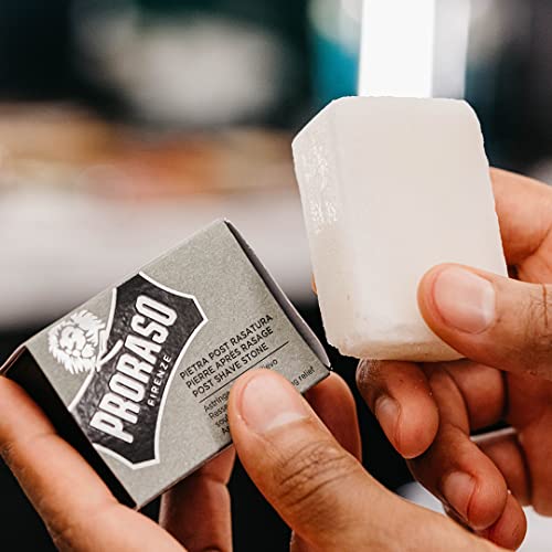 Proraso Post-Shave Stone, Natural Alum Block