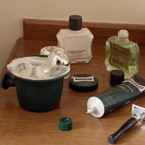 Proraso Shaving Cream for Men, Refreshing and Toning with Menthol and Eucalyp...